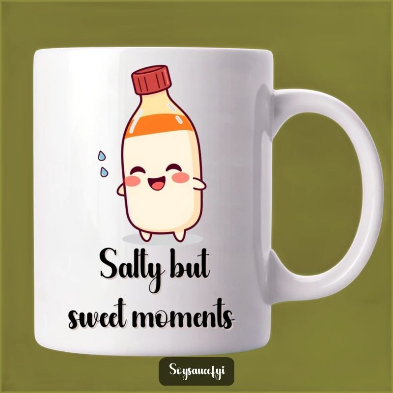 Funny Soy Sauce Tear Mug - A Hilarious Emotional Condiment Gift Idea