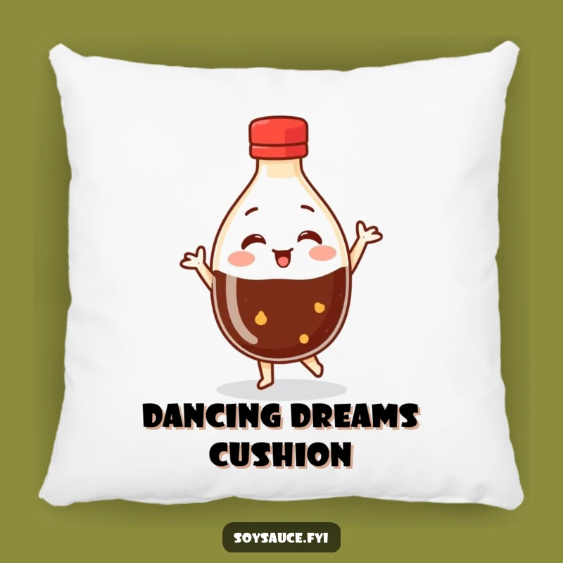 Cozy Funny Dancing Soy Sauce Pillow: Snuggle Up with a Side of Silly Dance Moves