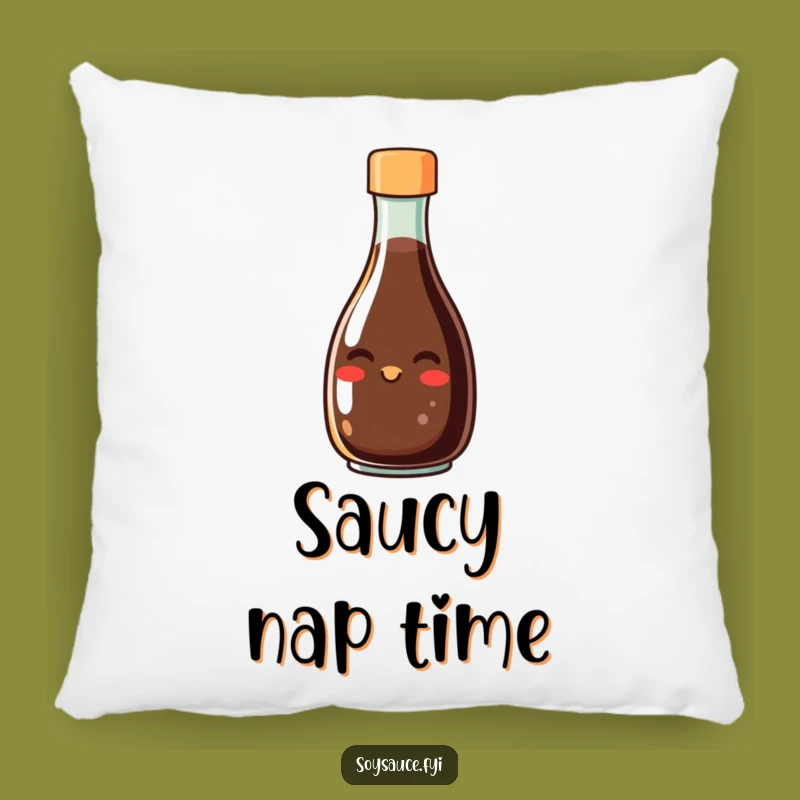 Funny Soy Sauce Pillow: Comfort with Flavor, Cute Gift