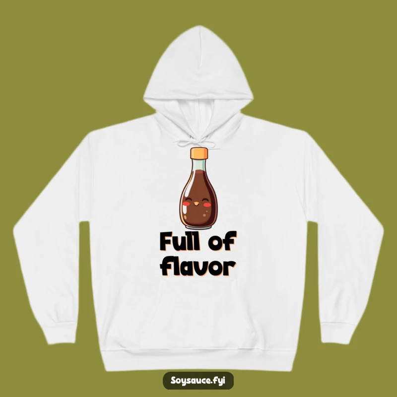 Cozy Funny Soy Sauce Hoodie: Warmth with a Side of Flavor, Great Gift