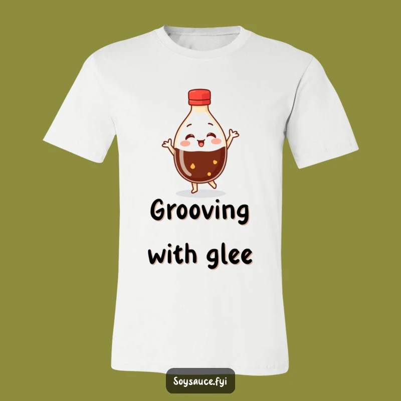 Funny Dancing Soy Sauce T-Shirt: Wear Your Joy and Boogie to Your Own Beat